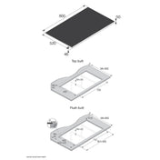 Asko 80cm Induction Cooktop HI5842FBG1 - Clearance