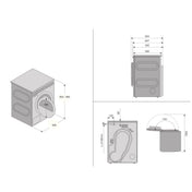 Asko 8kg Heat Pump Dryer T408HD.W.AU - Clearance