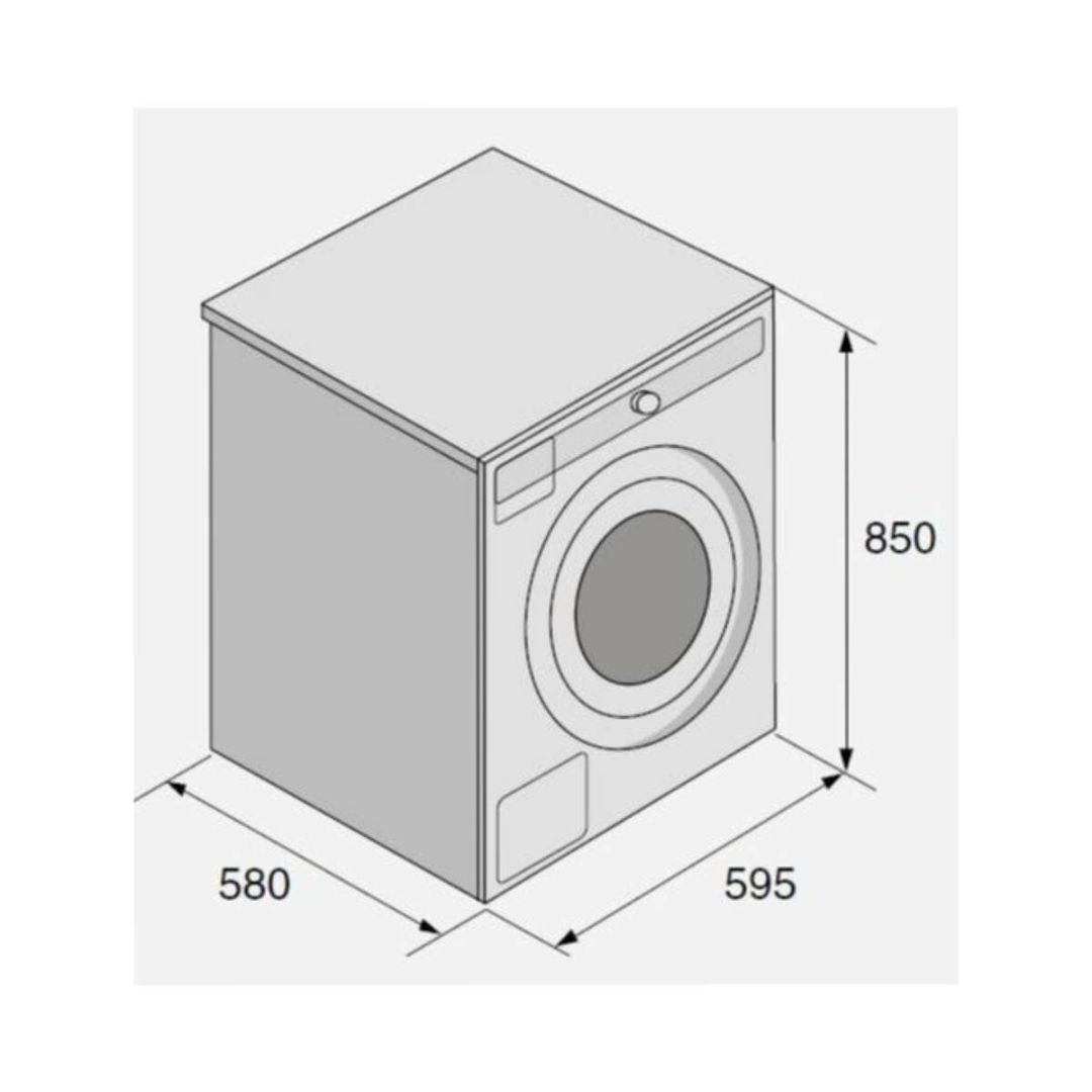 Asko 8kg Front Load Pro Wash Washing Machine W4086P.W.AU - Factory Seconds