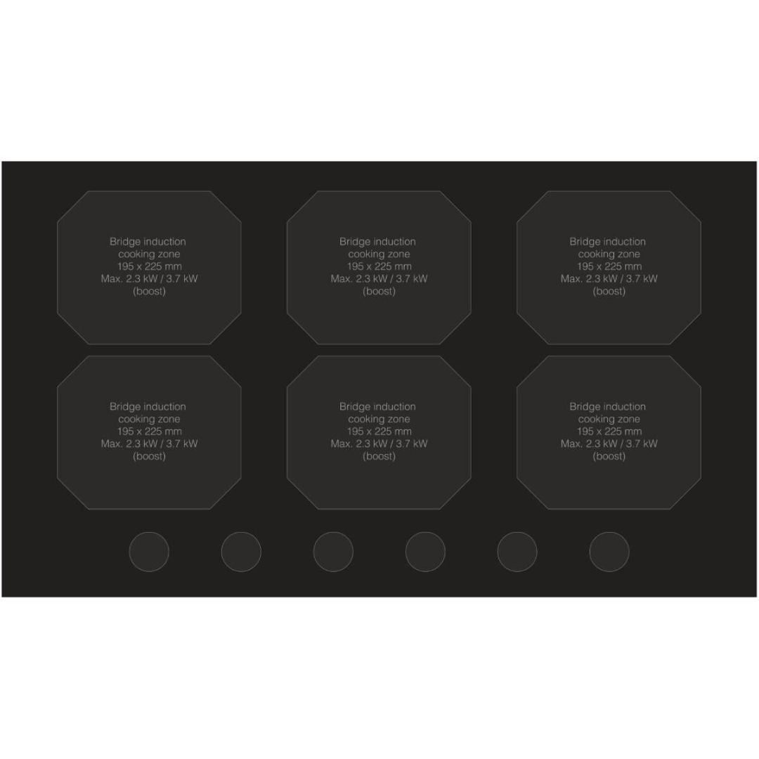 Asko 90cm Induction Cooktop HID956MC - Factory Seconds