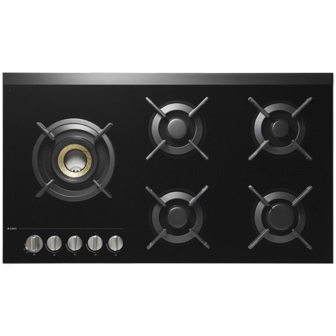 Asko 90cm Natural Gas Cooktop HG1935AD - Factory Seconds