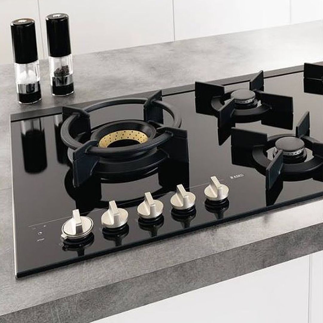 Asko 90cm Natural Gas Cooktop HG1935AD - Factory Seconds