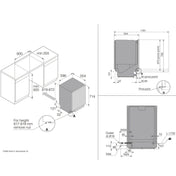 Asko Built Under Stainless Steel Dishwasher DBI364ID.S.AU - Carton Damage