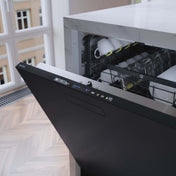 Asko 60cm Built Under Dishwasher Black Steel DBI565IK.BS.AU - Factory Seconds