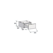 Asko Pull-out Laundry Drawer Stainless Steel HPS5323S - Factory Seconds