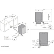 Asko Built Under Black Steel Dishwasher DBI364ID.BS.AU -  Carton Damage