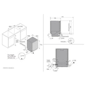 Asko Built Under White Dishwasher DBI364ID.W.AU - Factory Seconds