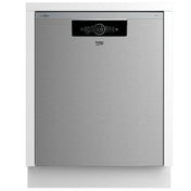 Beko 60cm Built Under Dishwasher Platinum Steel BDBU1430X