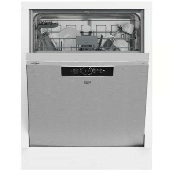 Beko 60cm Built Under Dishwasher Platinum Steel BDBU1430X