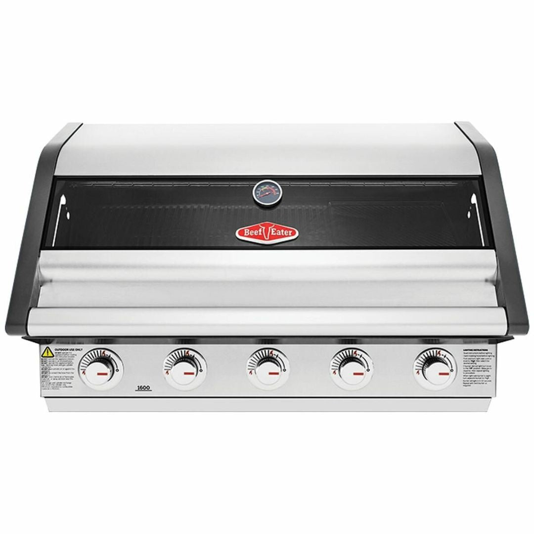 Beefeater 1600 Series SS 5 Burner Built-In BBQ BBG1650SA - Factory Seconds
