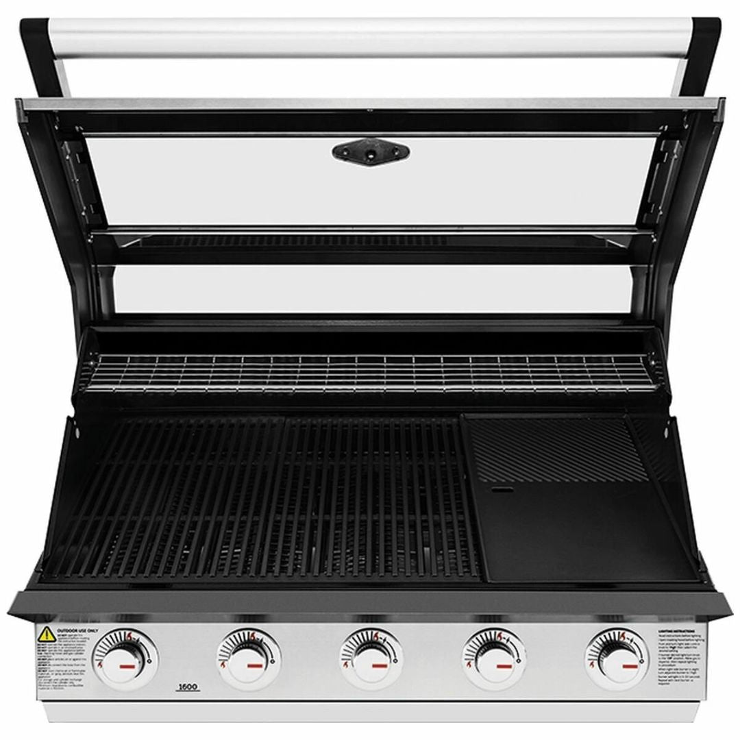 Beefeater 1600 Series SS 5 Burner Built-In BBQ BBG1650SA - Factory Seconds