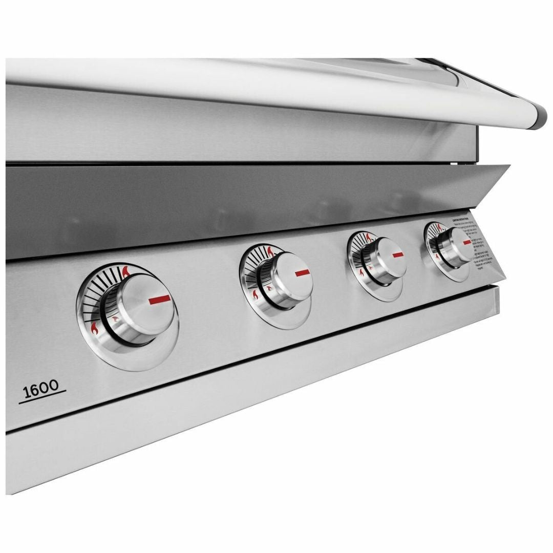 Beefeater 1600 Series SS 5 Burner Built-In BBQ BBG1650SA - Factory Seconds