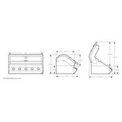 Beefeater 7000 Series 5 Burner Built-In LPG BBQ BBG7650SA - Carton Damage