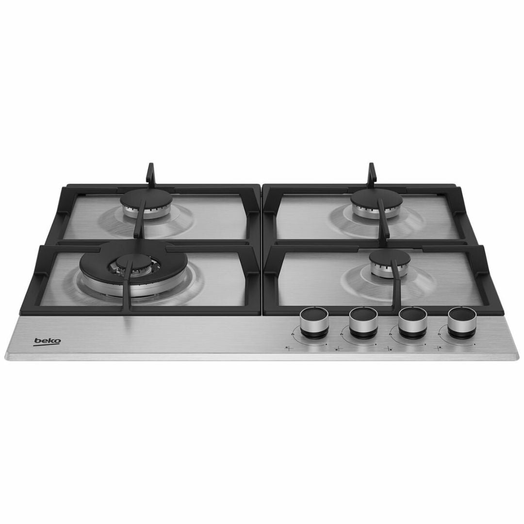 Beko 60cm Stainless Steel Gas Cooktop BCT60GX1