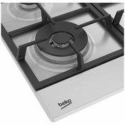 Beko 60cm Stainless Steel Gas Cooktop BCT60GX1