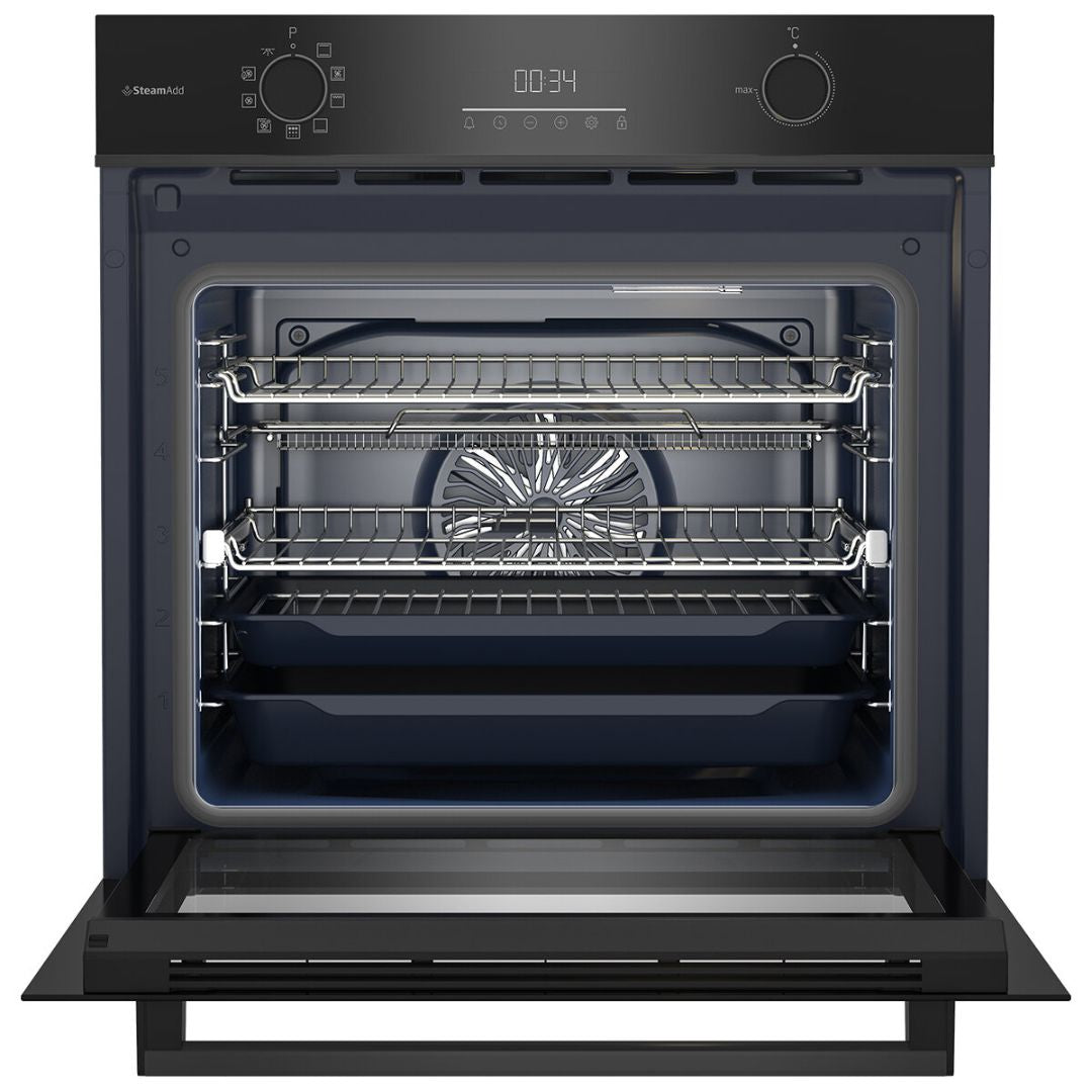 Beko 60cm Multifunction Oven with SteamAdd and Airfry BBO6851MDX