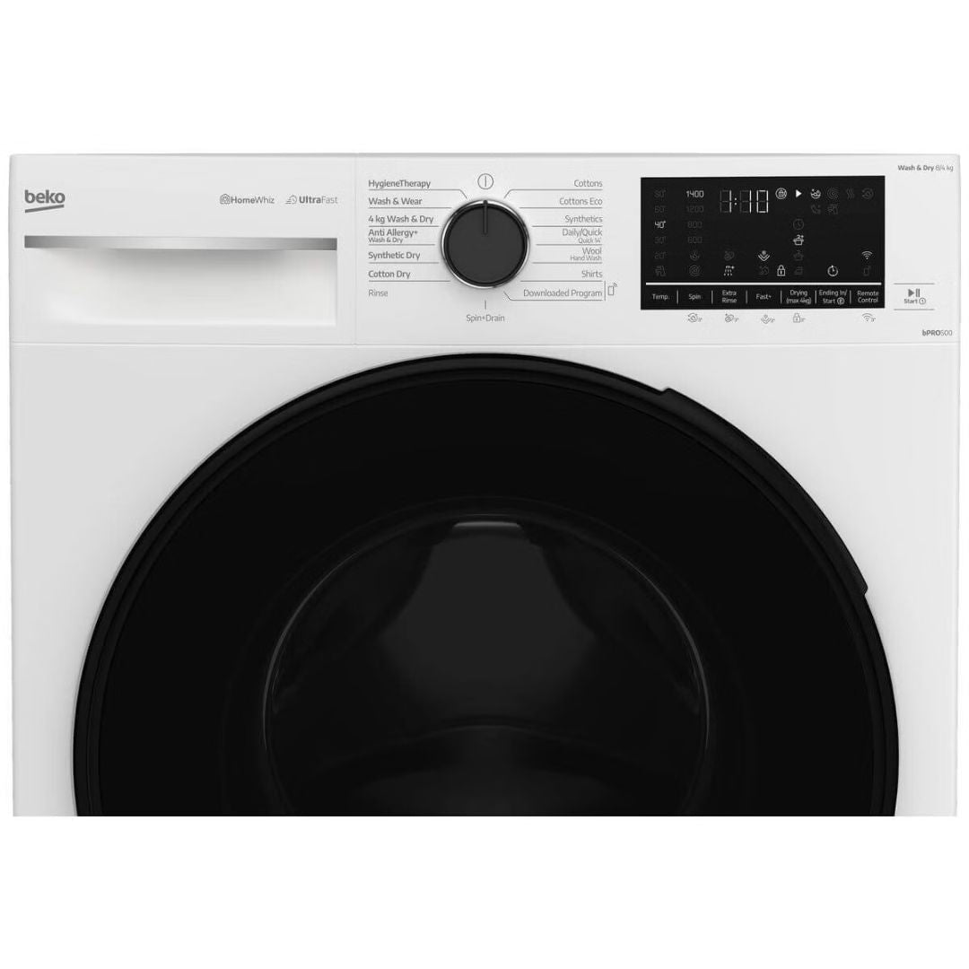 Beko 8kg/4kg UltraFast Washer Dryer Combo BWDB8420W1