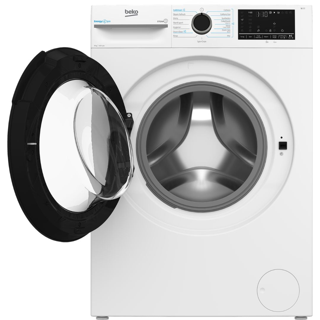 Beko 8kg Front Load Washing Machine with Steam BFLB8010W