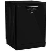 Beko 60cm Freestanding Black Dishwasher BDFB1430B