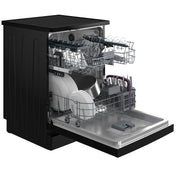 Beko 60cm Freestanding Black Dishwasher BDFB1430B