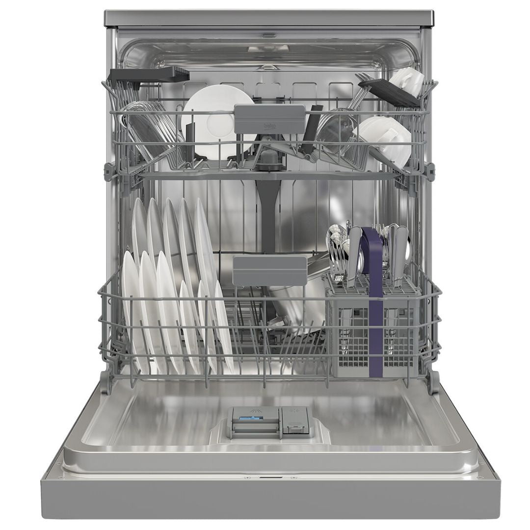 Beko 60cm Stainless Steel Freestanding Dishwasher BDFB1430X