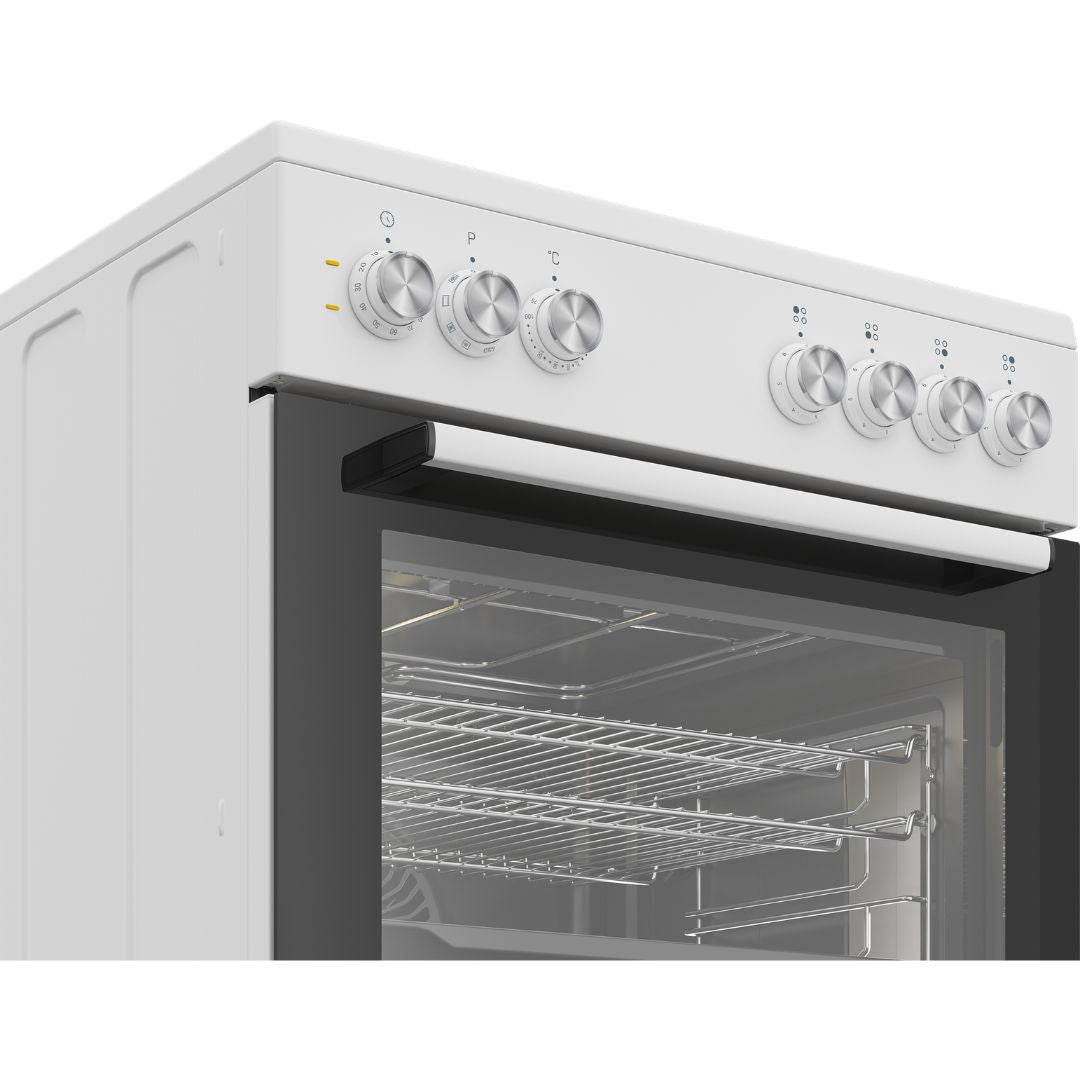 Beko 60cm Electric White Freestanding Oven BFCB60EMW