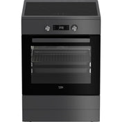 Beko 60cm Anthracite Freestanding Oven with Induction Cooktop BFCB60IMAN