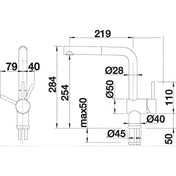 Blanco Pull-Out Mixer Tap LINUSSG - Clearance