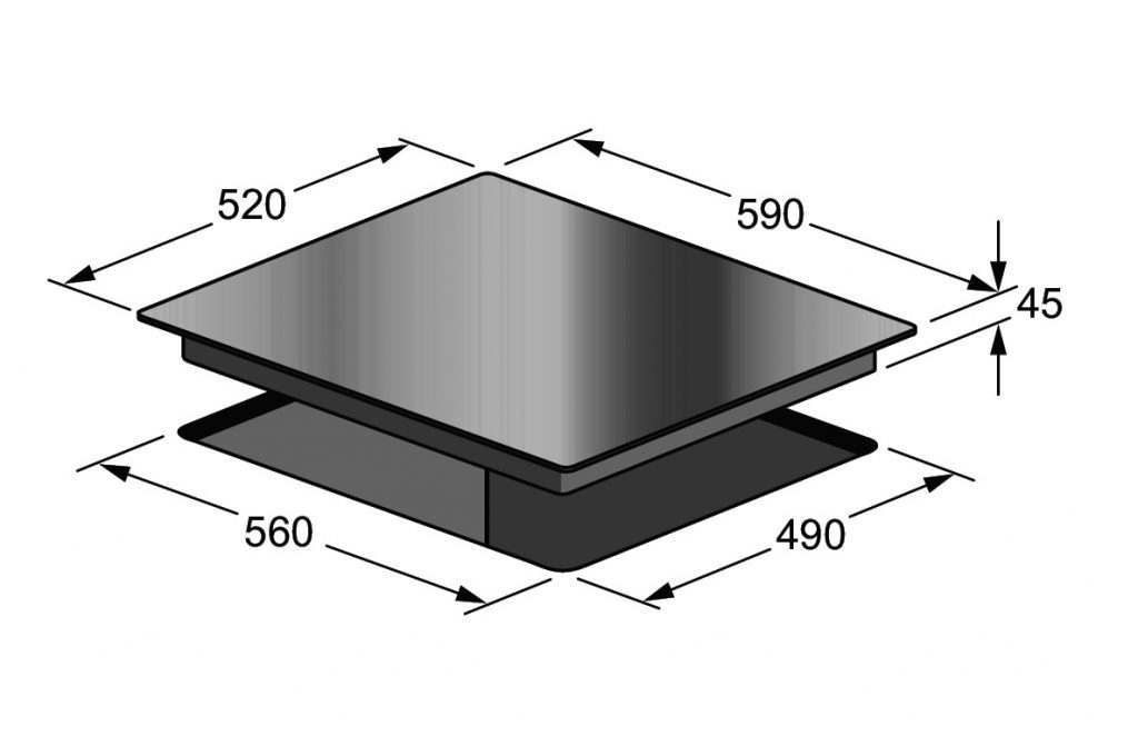 Kleenmaid  60cm Ceramic Cooktop CCT6020 - Factory Seconds Discount