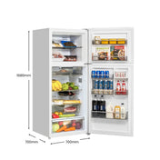 CHiQ 410L Top Mount Fridge CTM410NW4