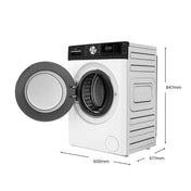 CHiQ 8.5kg Front Load Washing Machine WFL85SW1