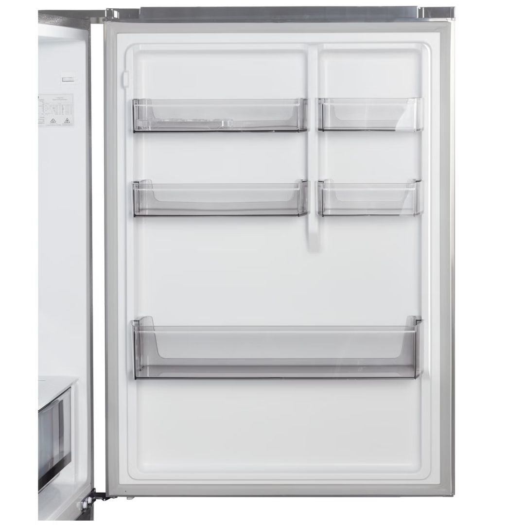 CHiQ 396L Stainless Steel Bottom Mount Fridge CBM394NSS6E