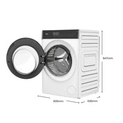 CHiQ 10kg / 6kg Front Load Washer Dryer Combo WD100TW
