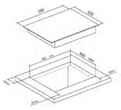 Euro 60cm Ceramic Cooktop ECT600C4