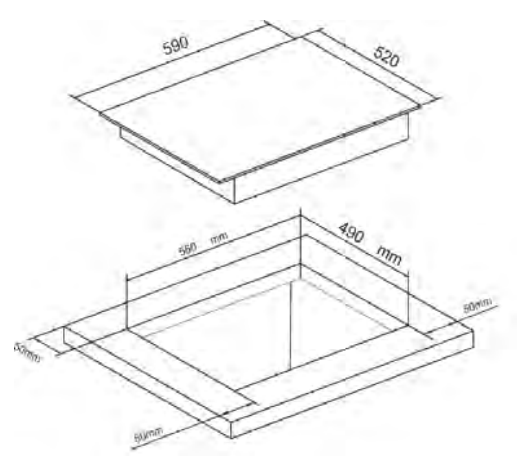 Euro 60cm Ceramic Cooktop ECT600C4