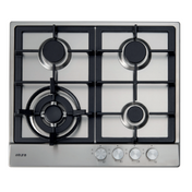 Euro 60cm Stainless Steel Gas Cooktop ECT60WCX