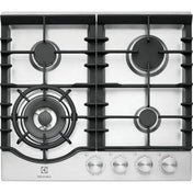 Electrolux 60cm 4 Burner Gas Cooktop EHG645SD - Ex Display