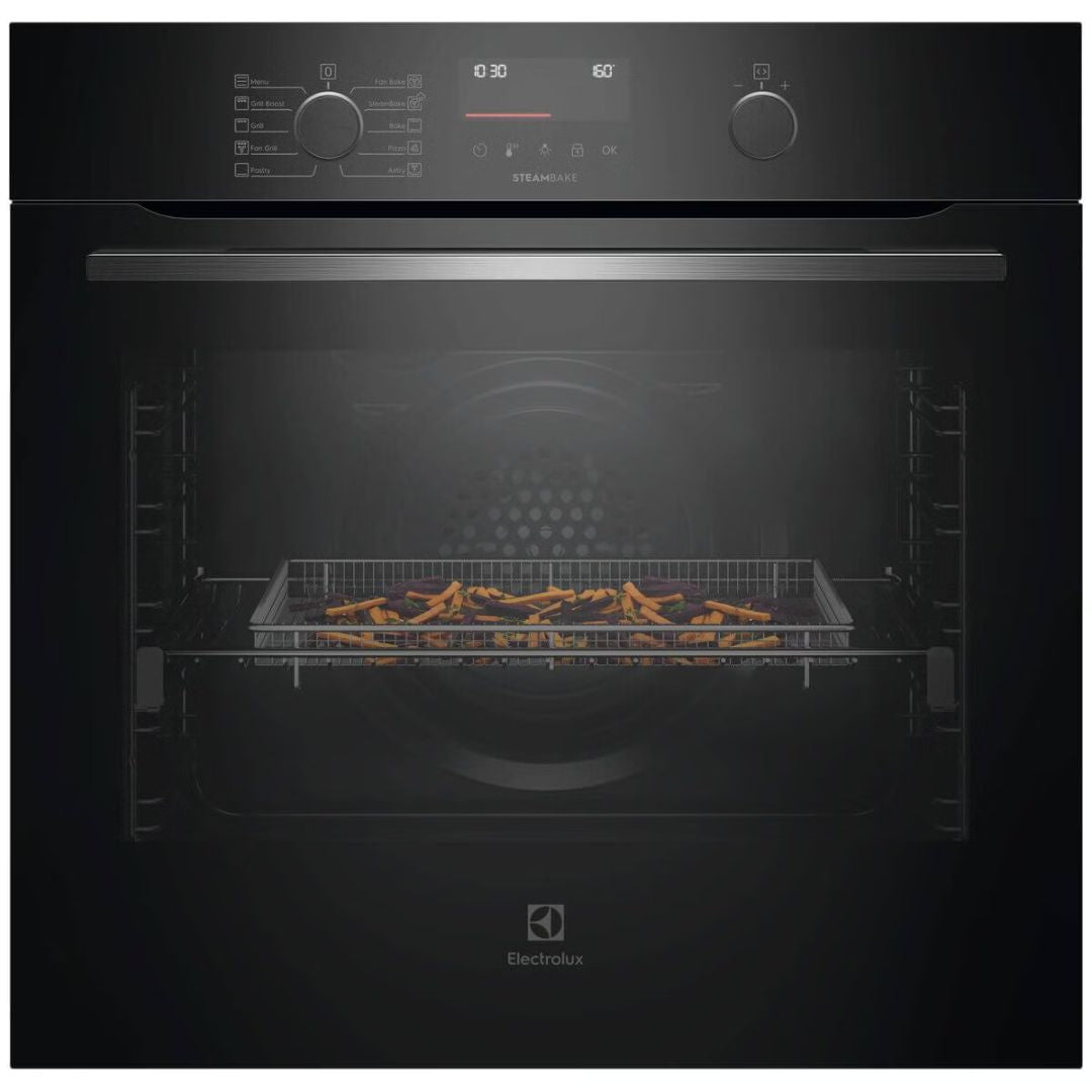 Electrolux 60cm Pyrolytic Dark Stainless Steel Oven EVEP6515DF - Factory Seconds