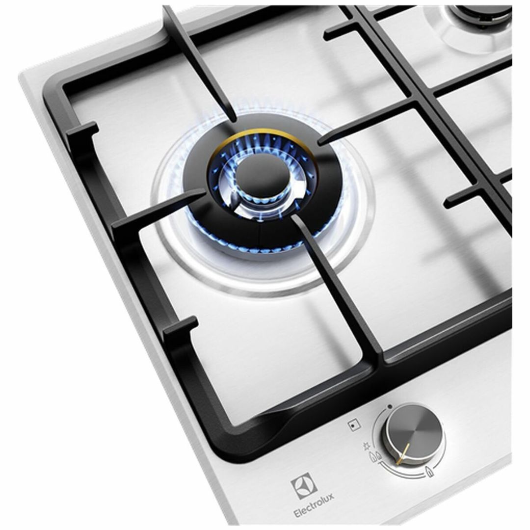 Electrolux 90cm 5 Burner Stainless Steel Natural Gas Cooktop EHG955SE - Factory Seconds