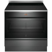 Electrolux 90cm Pyrolytic Freestanding Oven with  Induction Cooktop EFEP956DSE - Factory Seconds