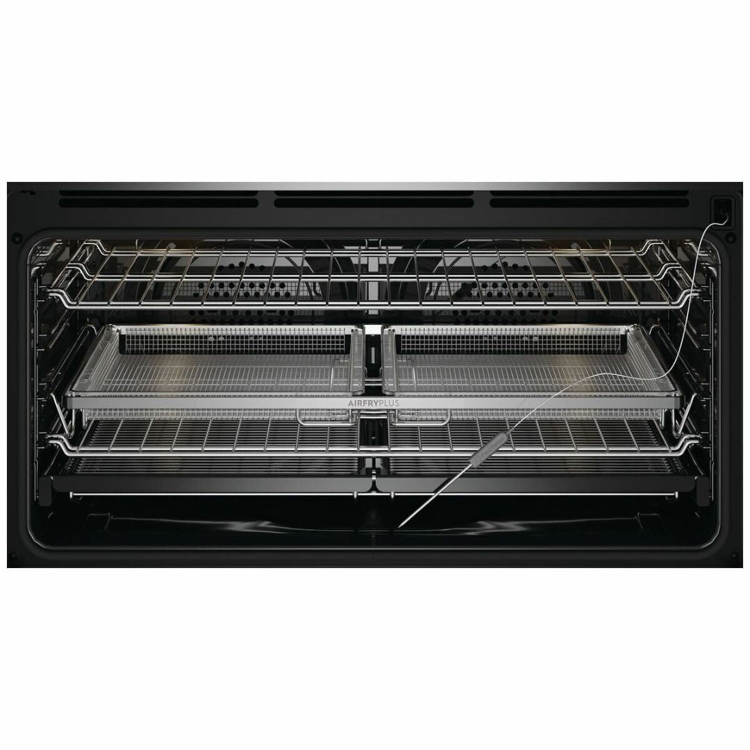 Electrolux 90cm Pyrolytic Freestanding Oven with  Induction Cooktop EFEP956DSE - Factory Seconds