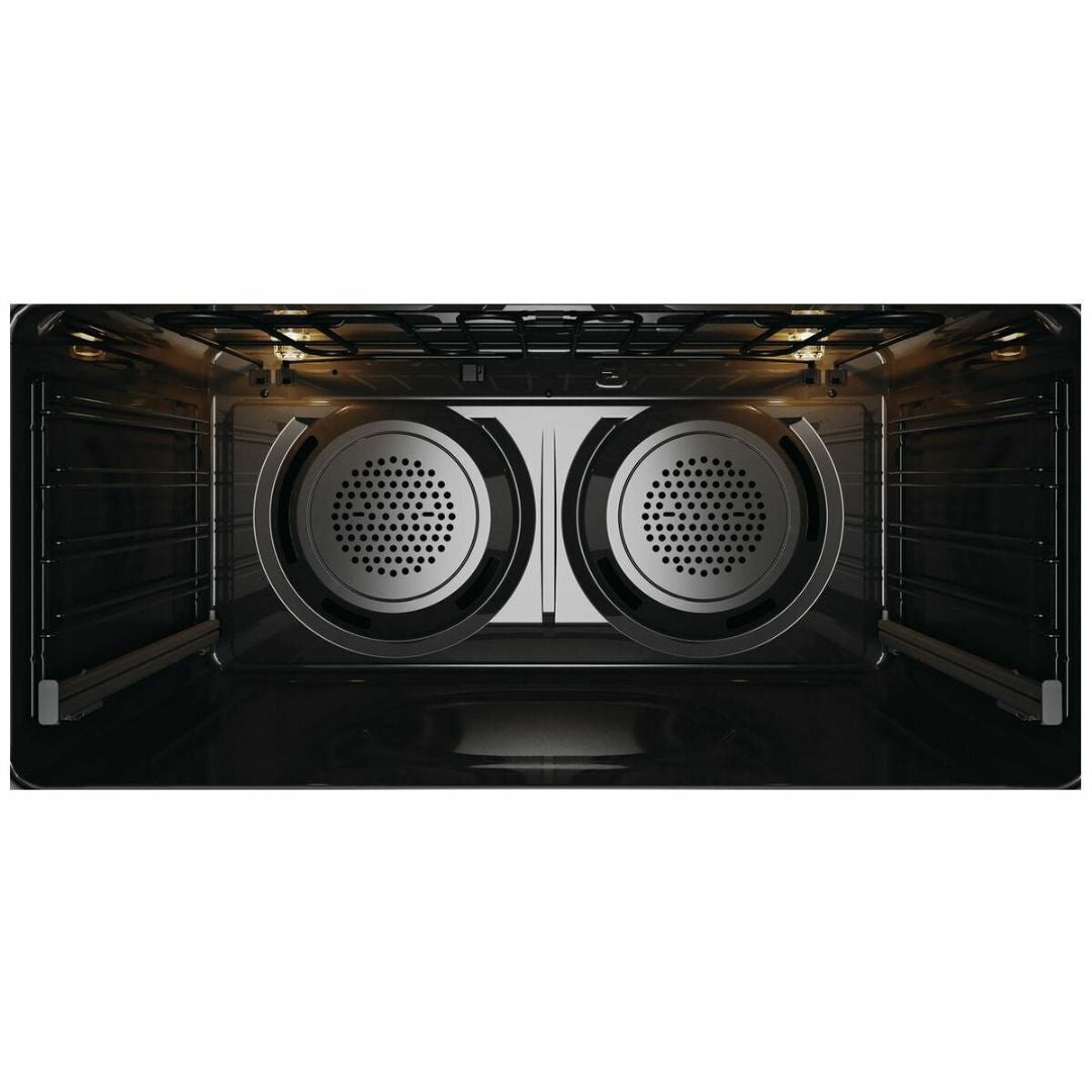 Electrolux 90cm Pyrolytic Freestanding Oven with  Induction Cooktop EFEP956DSE - Factory Seconds