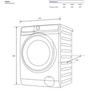 Electrolux 9kg Front Load Washing Machine EWF9043R7WC - Factory Seconds