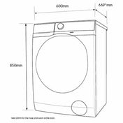 Electrolux 9kg Front Load Washing Machine EWF9043BDWA - Ex Display