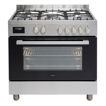 Euro 90cm Dual Fuel Freestanding Oven EO90FSDPSX