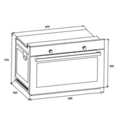 Euro 90cm Giant Multifunction Oven EO9060EMX2
