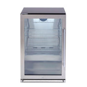 Euro 118L Stainless Steel Beverage Cooler Left Hand Hinge EA555BFSSL