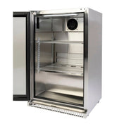 Euro 118L Stainless Steel Beverage Cooler Left Hand Hinge EA555BFSSL