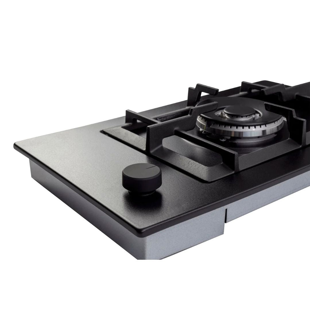 Euro 30cm Domino Gas Wok Cooktop EMJG30WSXBL