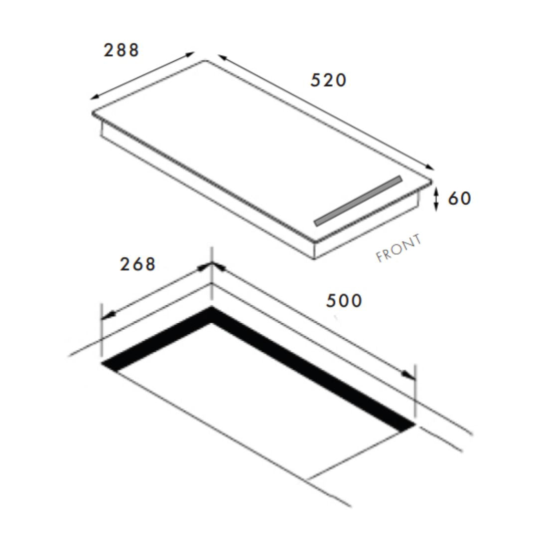 Euro 30cm Induction Cooktop ECI30FZ31